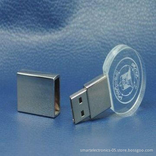 Crystal USB Flash Drives